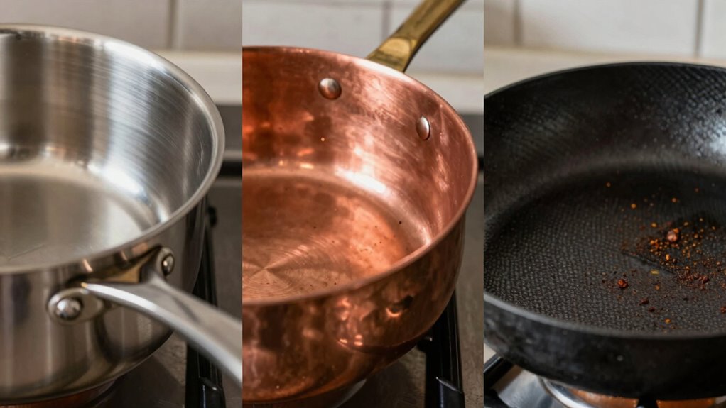 select pan material wisely