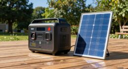 solar generator charging times