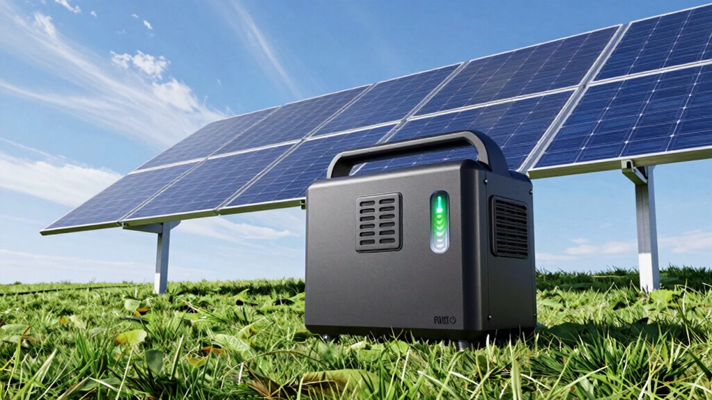 solar panels convert sunlight