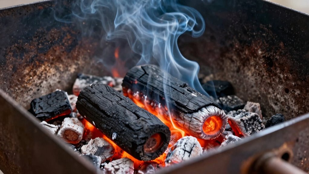 steady fire controlled smoking