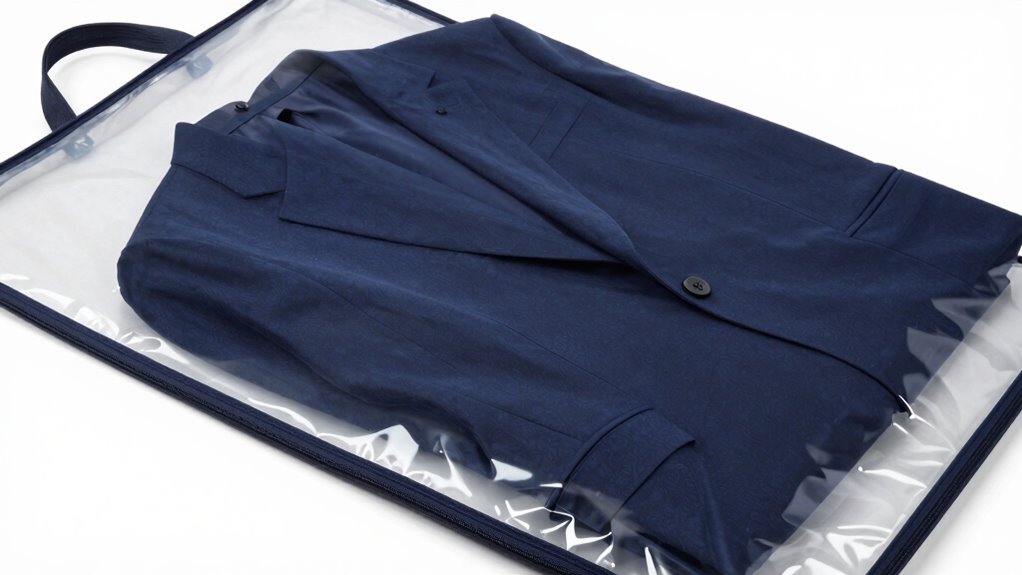 suit folding and garment care