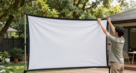 12 Best Outdoor Projector Screens in 2026 — Perfect for Every Backyard Setup