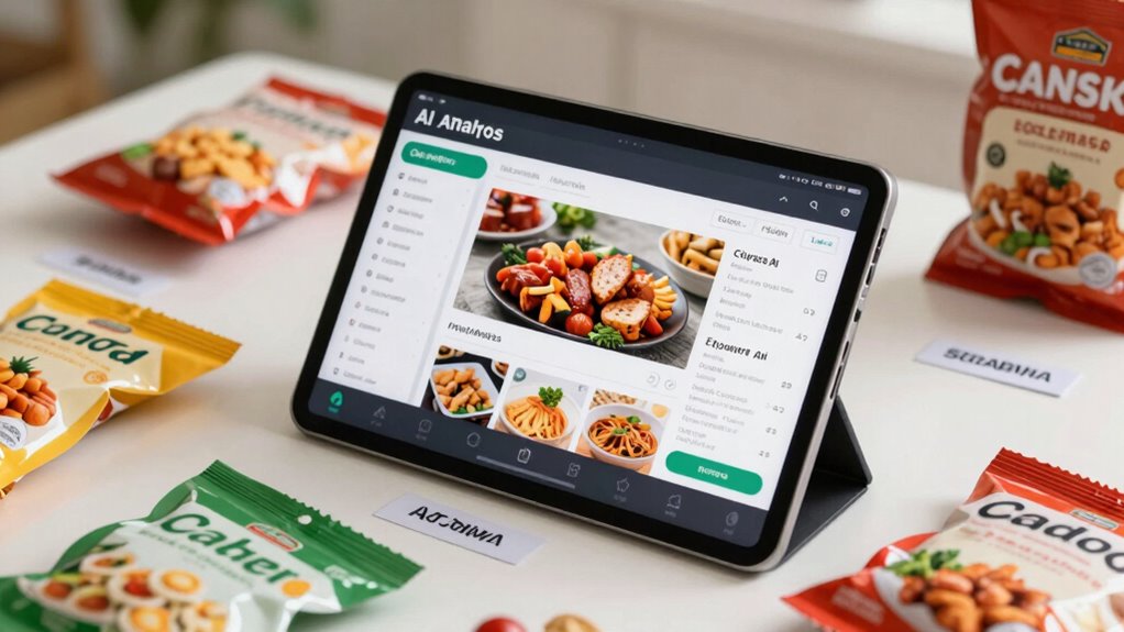 ai for menu labeling