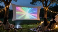 bright outdoor projectors matter