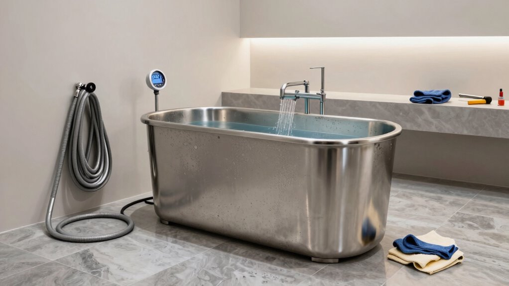 cold plunge tub upkeep