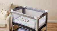 comfortable portable travel cribs