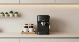 compact coffee station design