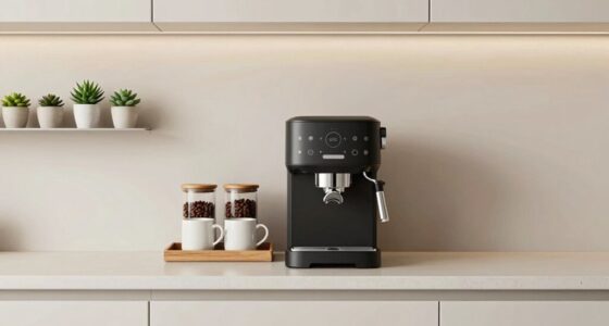 compact coffee station design