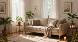 create a calming cozy environment
