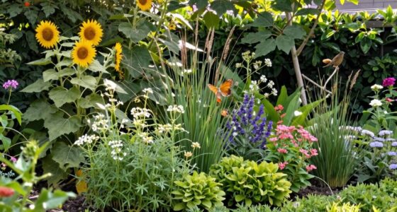 create diverse garden habitats