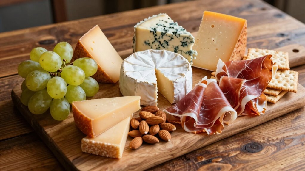 effortless balanced cheese presentation