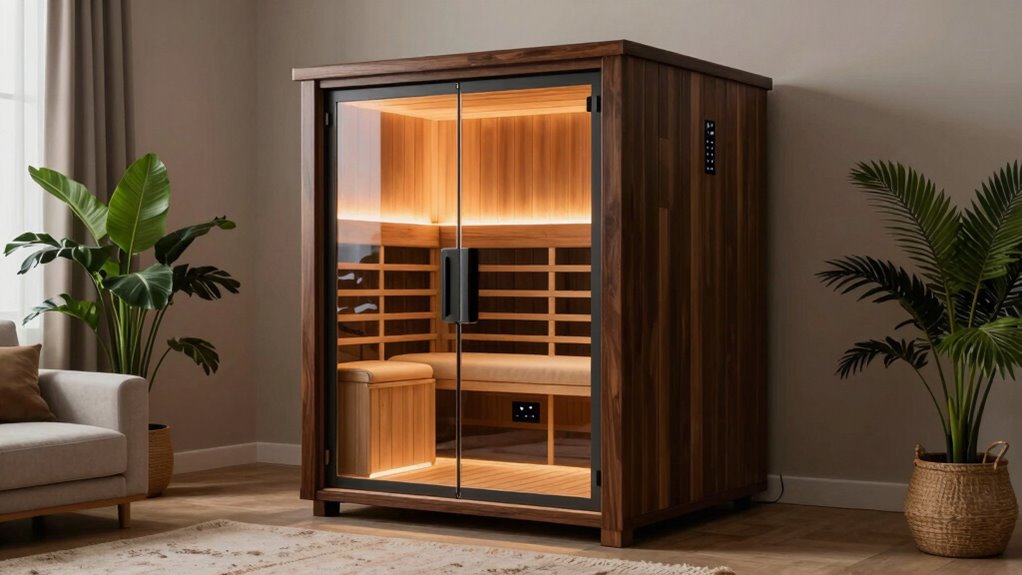 home infrared sauna safety and setup