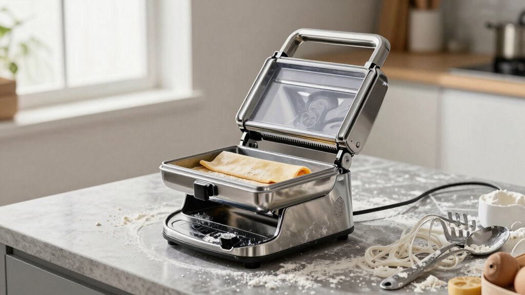 manual control enhances pasta craftsmanship