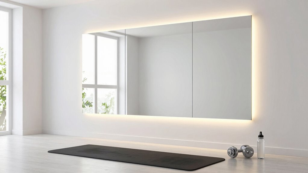 modern fitness mirror design