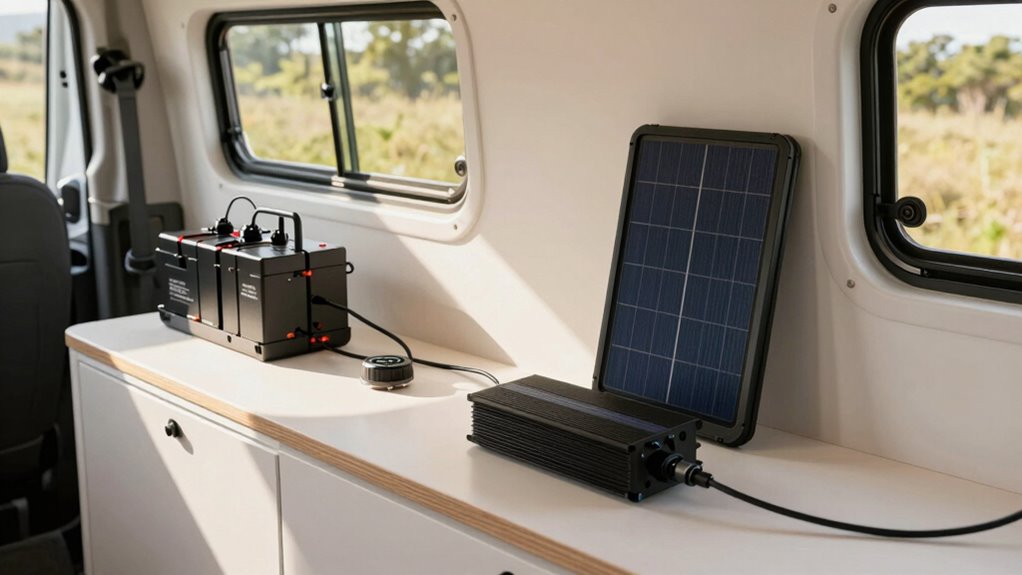 optimized van electrical system