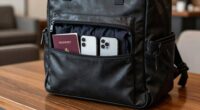 organized luxury travel backpacks