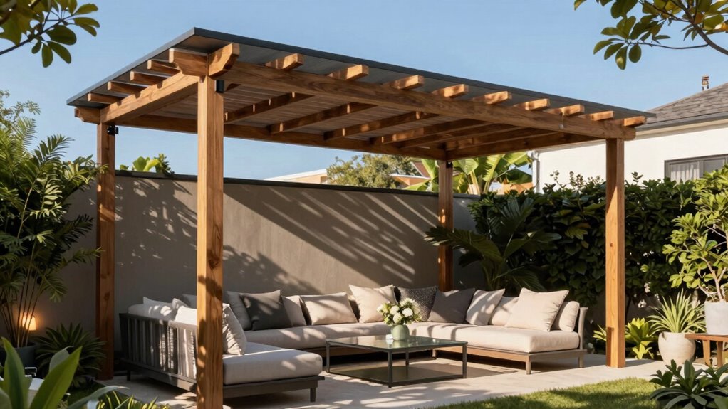 outdoor shading and structures
