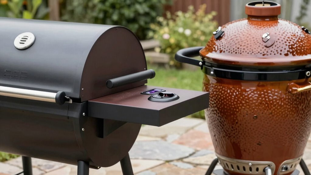 pellet grills offer convenience