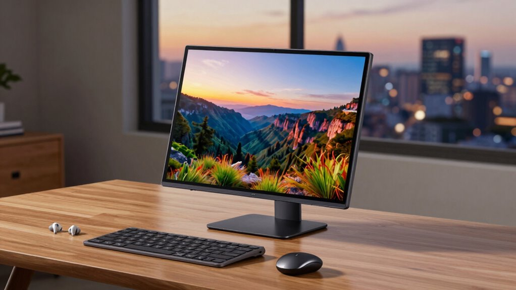 portable 4k monitor sound