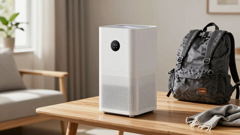 portable air purifiers enhance travel air quality