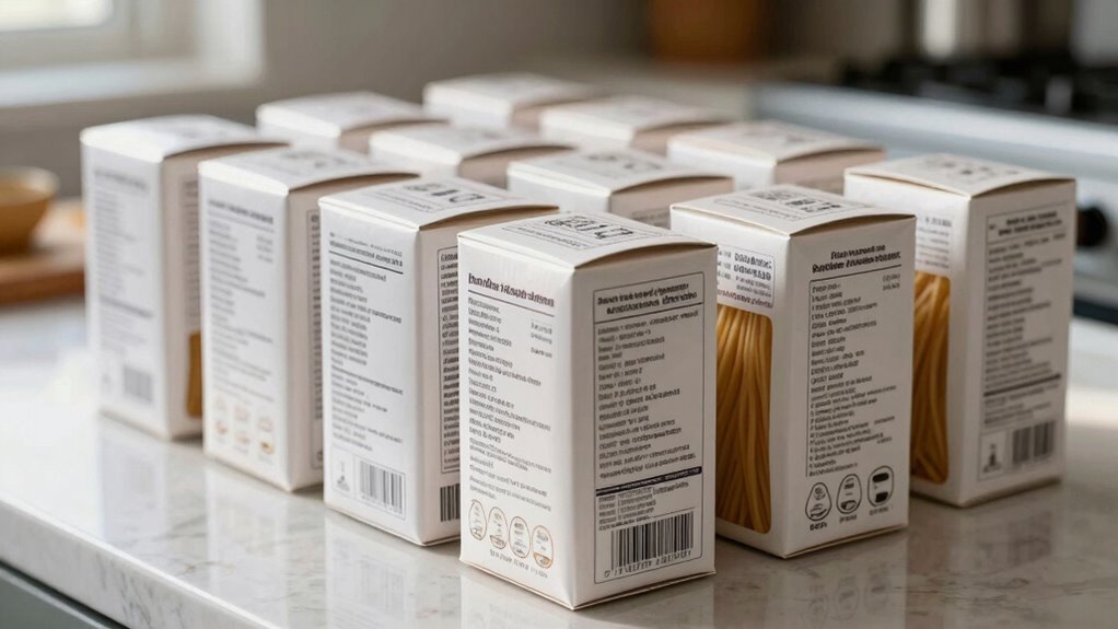 reading pasta labels wisely