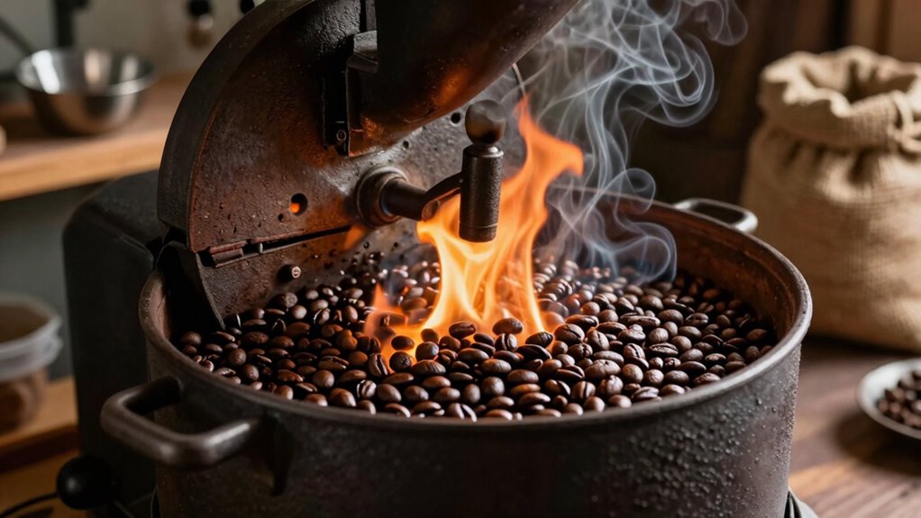 starting home coffee roasting