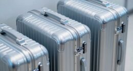 stylish durable travel luggage