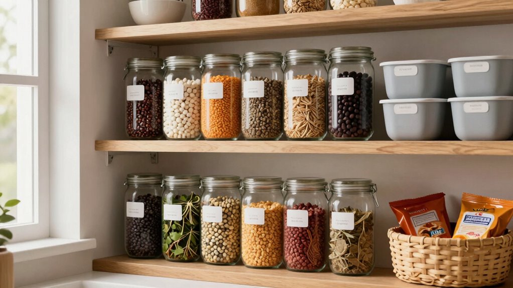 sustainable organized pantry solutions