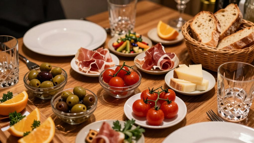 thoughtful appealing aperitivo presentation