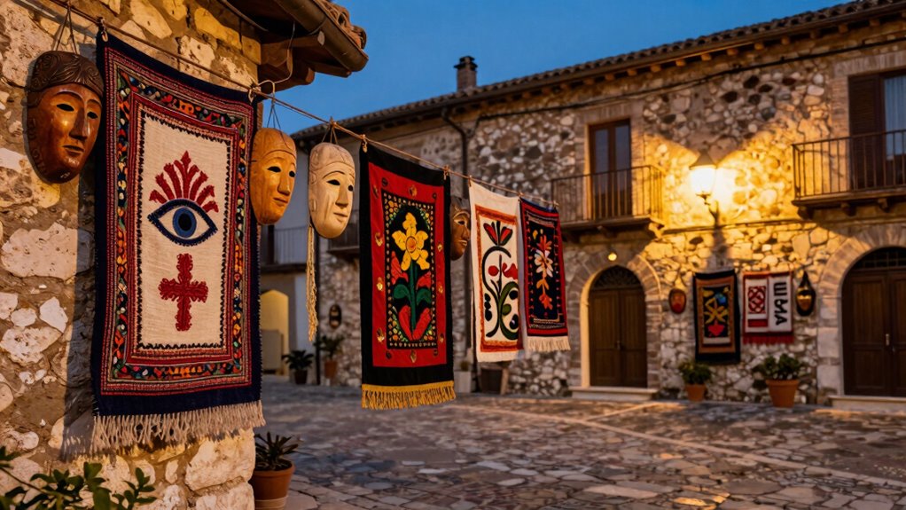 traditional cultural embroidered symbols