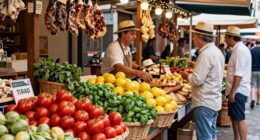traditional vibrant flavorful shopping