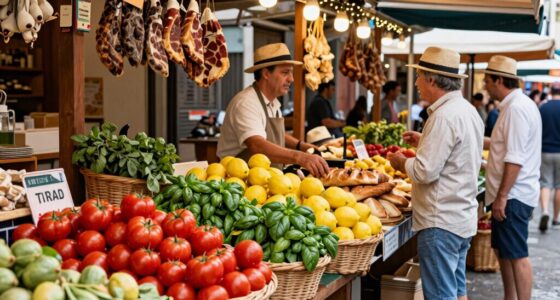 traditional vibrant flavorful shopping