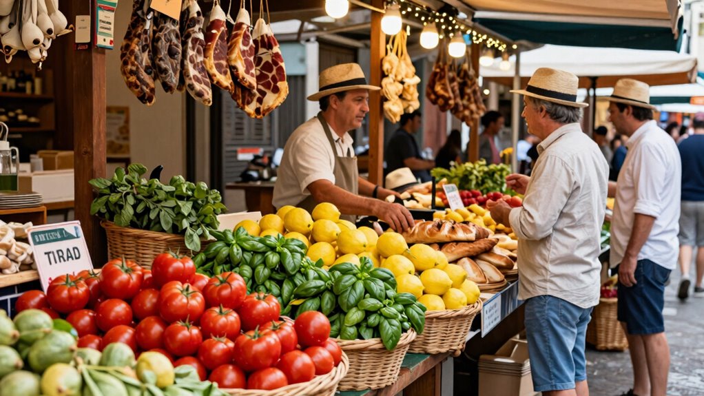 traditional vibrant flavorful shopping