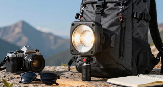 travel friendly video lighting