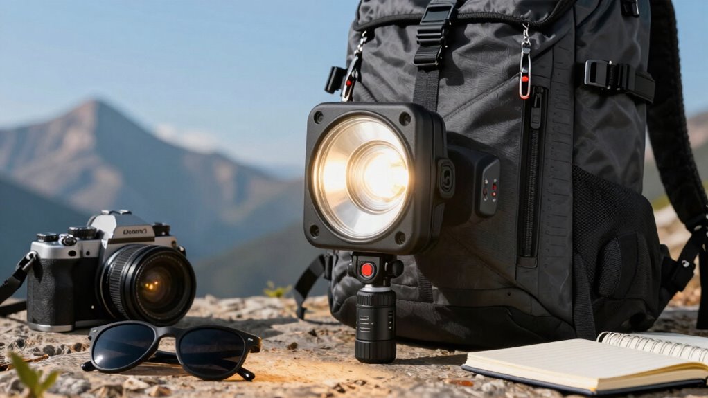 travel friendly video lighting