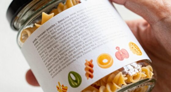 understanding pasta nutrition labels