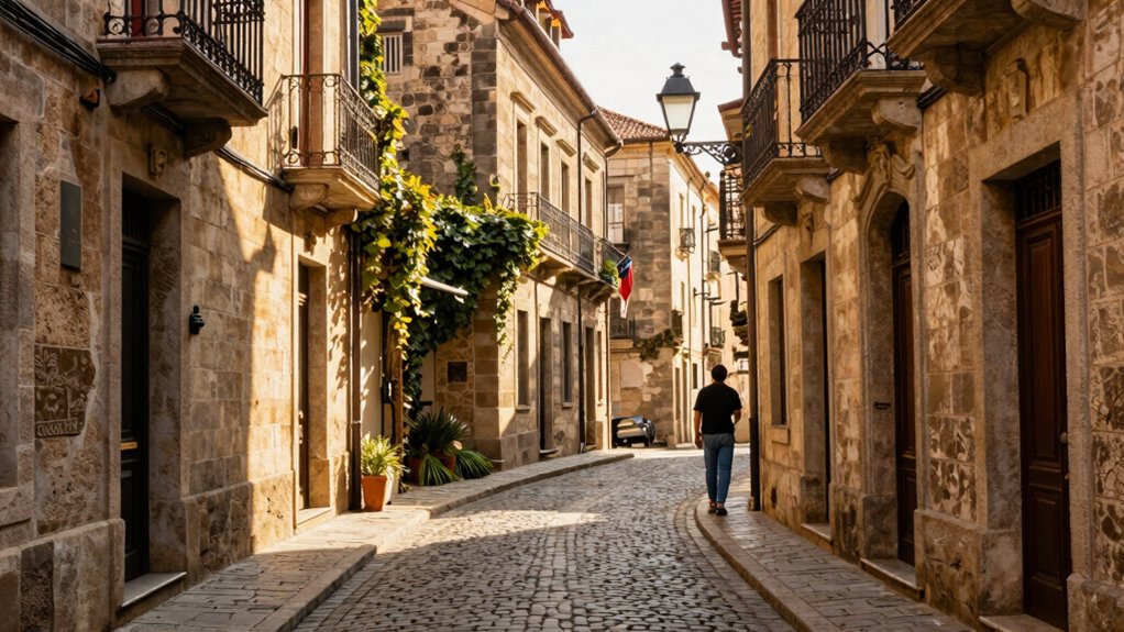 walking reveals historic city details