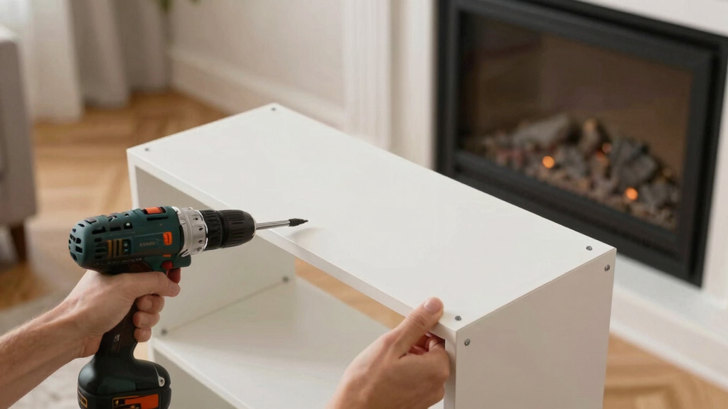 This Living Room’s Fireplace Now Has a Dream Built-In Thanks to an IKEA BILLY Hack
