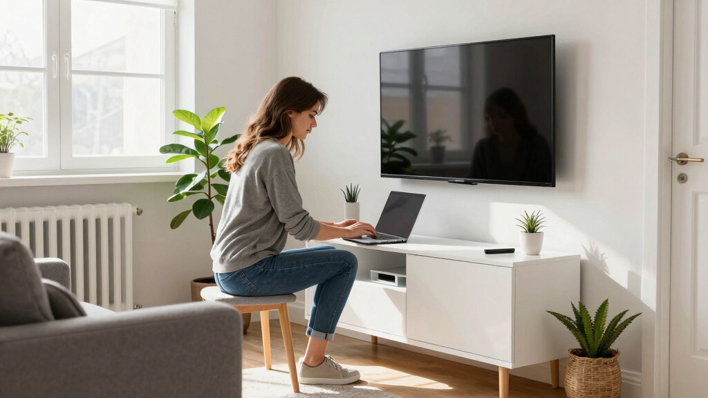 This Small Home Didn’t Have Room for an Office — An IKEA Cabinet Solved That