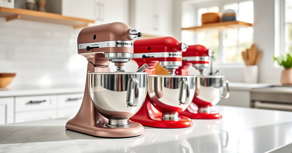 Best KitchenAid Stand Mixer for Beginners: Top Picks for New Users