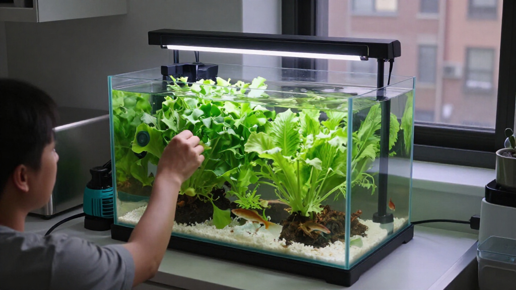 NYC Apartment Aquaponics
