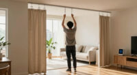 The IKEA Store Convinced Me to Hang Room Dividers from the Ceiling