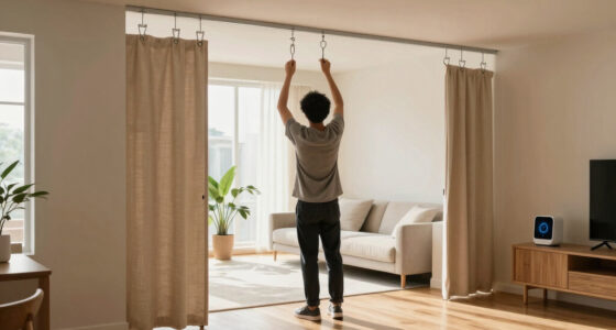 The IKEA Store Convinced Me to Hang Room Dividers from the Ceiling