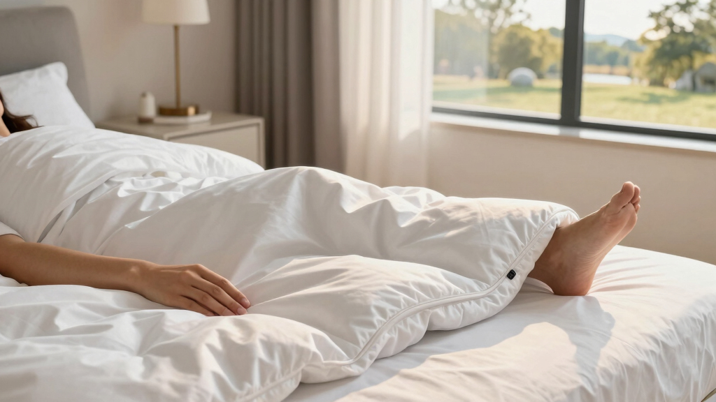 This Chic $60 Cooling Comforter Cut My Summer Electricity Bill In Half