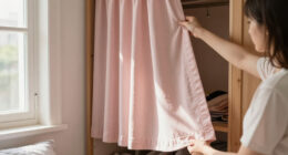 I Ditched My Closet Doors For $60 Pleated Curtains (See Why!)