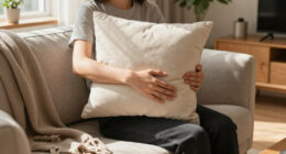 This Luxury-Looking Bolster Pillow Was Made From Scratch So Easily