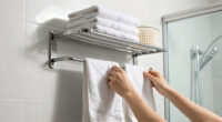 This Metal Rack Creates Instant Towel Storage And Includes Extra Uses I Never Expected!