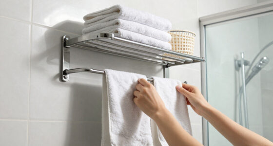 This Metal Rack Creates Instant Towel Storage And Includes Extra Uses I Never Expected!