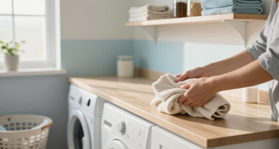 You’d Never Expect To See Ombré Walls In A Laundry Room — But It Works
