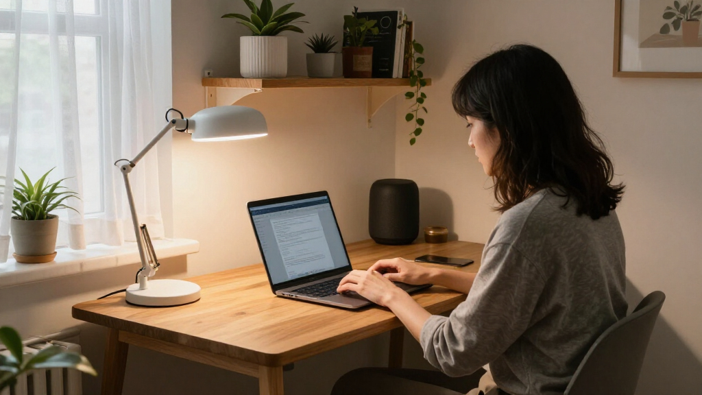 A Tiny Corner Of An NYC Bedroom Became The Most Inspiring Office